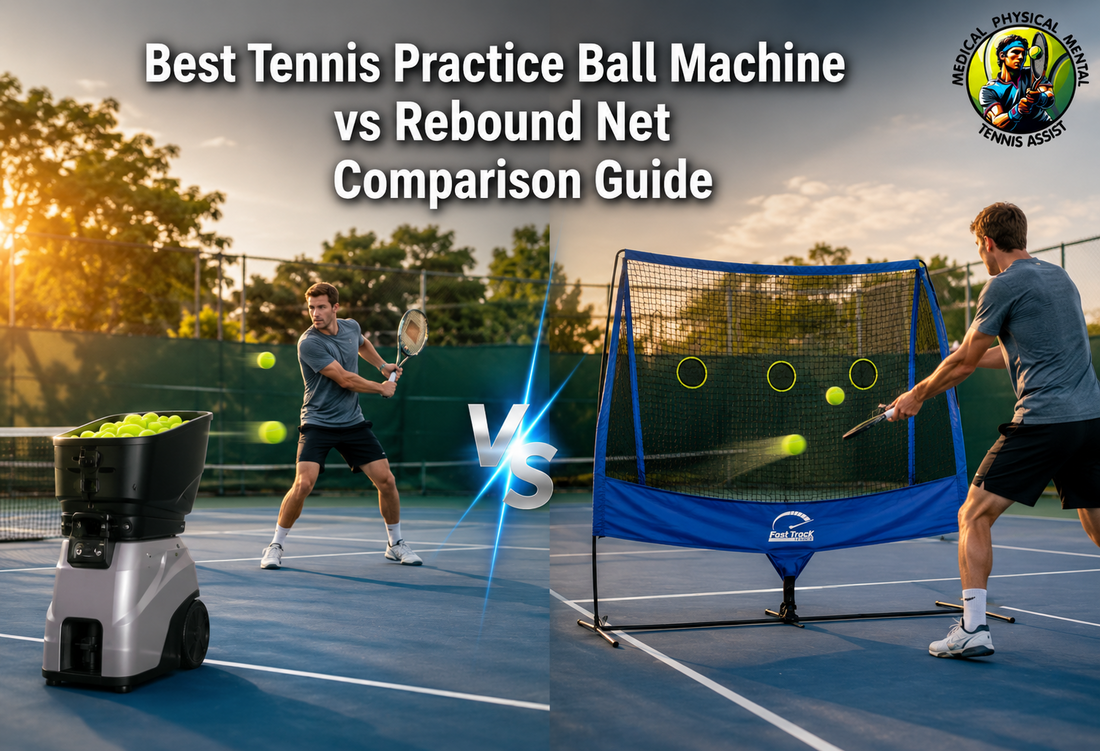 Best Tennis Practice Ball Machine vs Rebound Net Comparison Guide