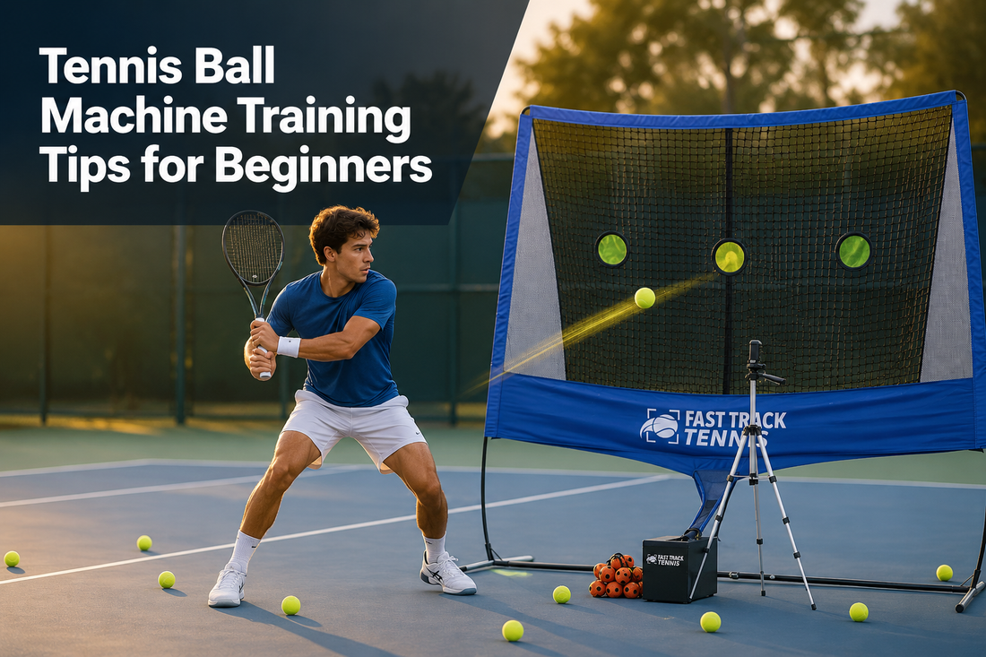 Tennis Ball Machine Training Tips for Beginners