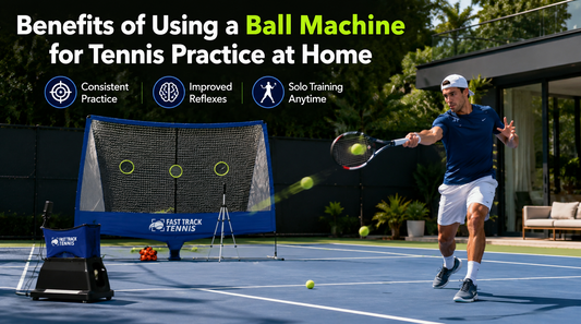 Benefits of Using a Ball Machine for Tennis Practice at Home