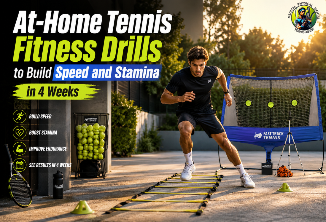 At-Home Tennis Fitness Drills to Build Speed and Stamina in 4 Weeks