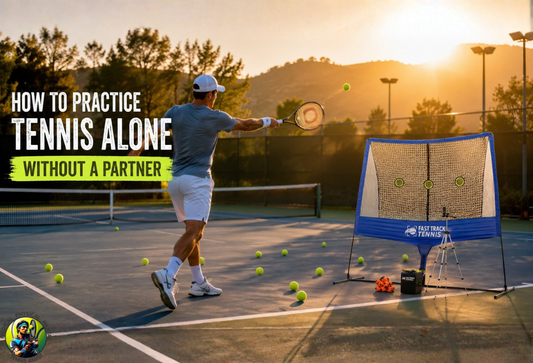 How to Practice Tennis Alone Without a Partner