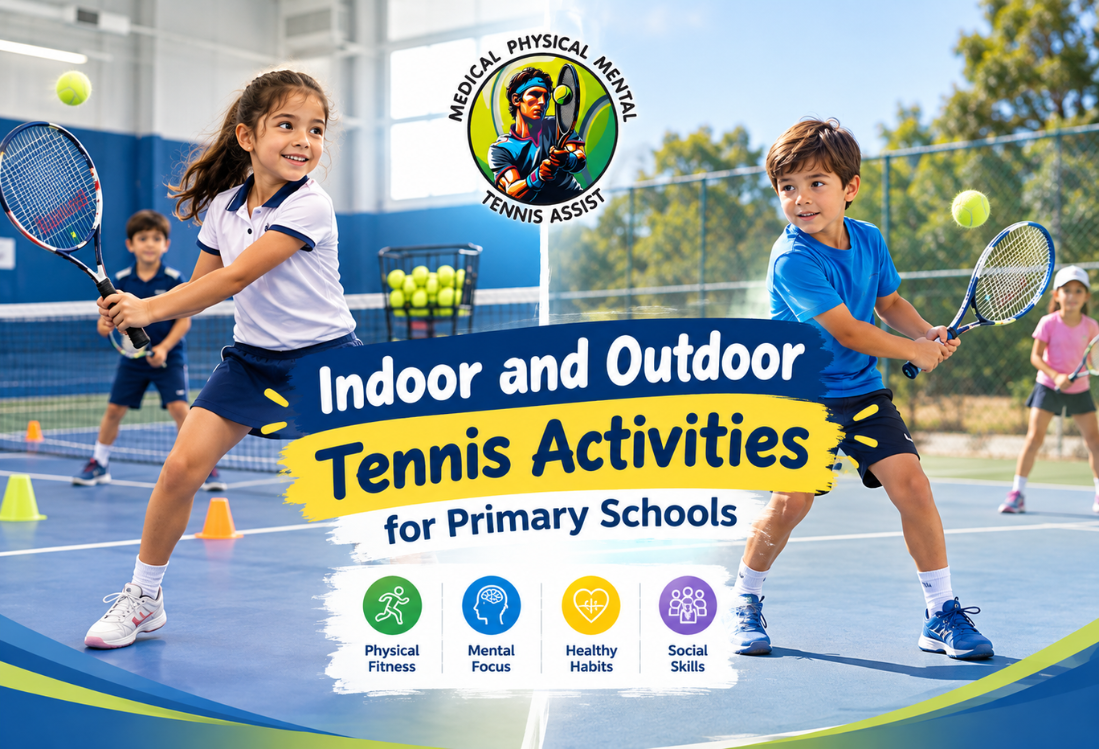 Indoor and Outdoor Tennis Activities for Primary Schools