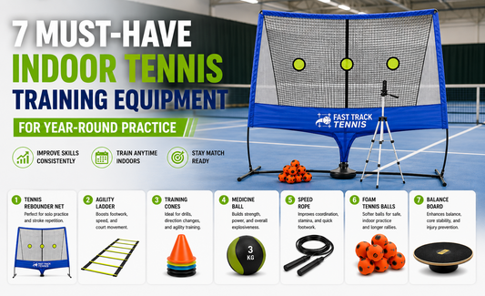 7 Must-Have Indoor Tennis Training Equipment for Year-Round Practice